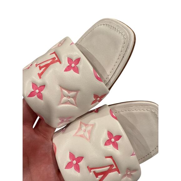 Louis Vuitton "By The Pool" Revival Mule Sandals with Lambskin - Picture 7 of 7